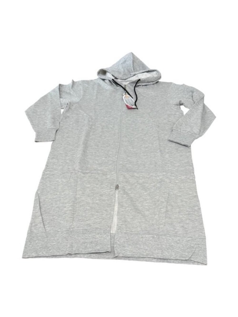 New York Popular XL Zipper Hoodie Sweater Hooded Long Jacket Sweatshirt Coat NWT
